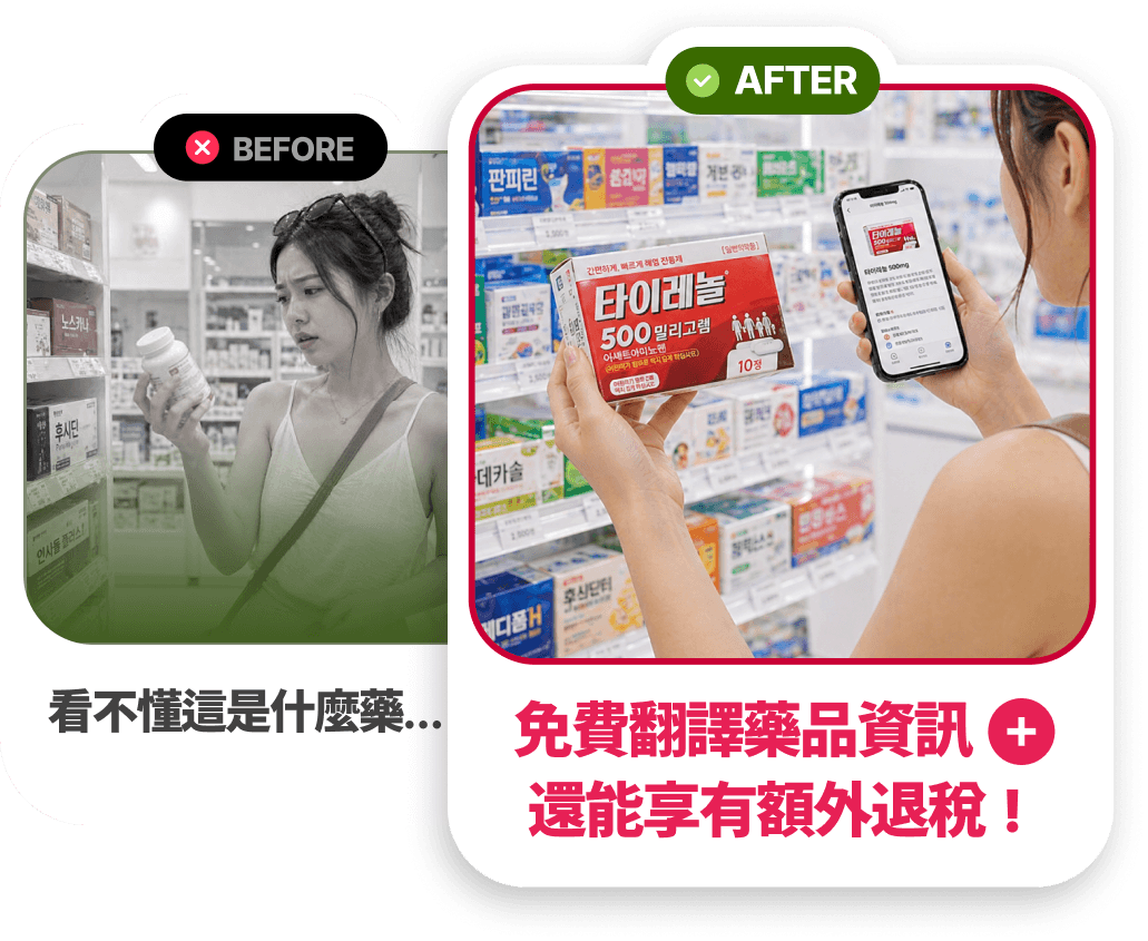 看不懂是什麼藥？免費翻譯藥品資訊 還能享有額外退稅！